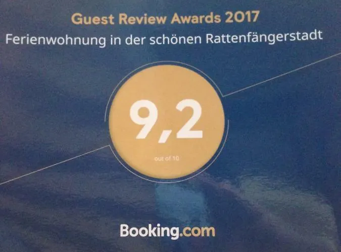Apartman In Der Schoenen Rattenfaengerstadt *